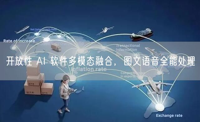 开放性 AI 软件多模态融合，图文语音全能处理