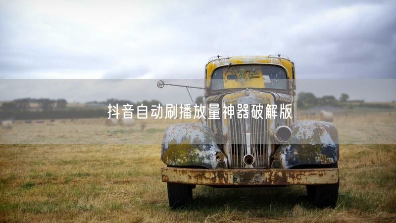 抖音自动刷播放量神器破解版