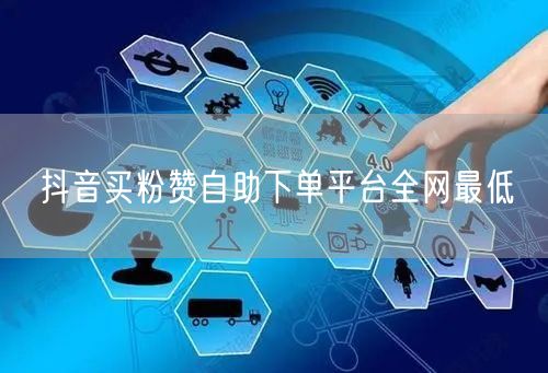 抖音买粉赞自助下单平台全网最低
