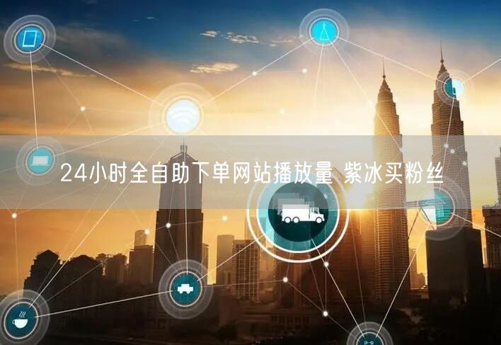 24小时全自助下单网站播放量 紫冰买粉丝