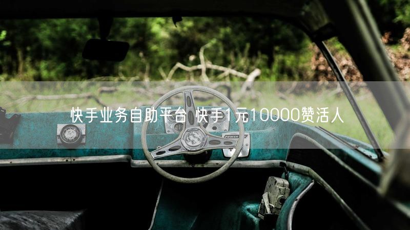 快手业务自助平台 快手1元10000赞活人