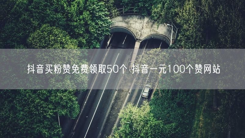 抖音买粉赞免费领取50个 抖音一元100个赞网站