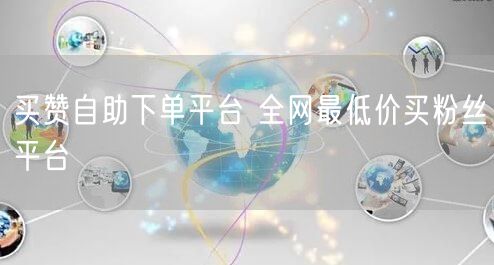买赞自助下单平台 全网最低价买粉丝平台