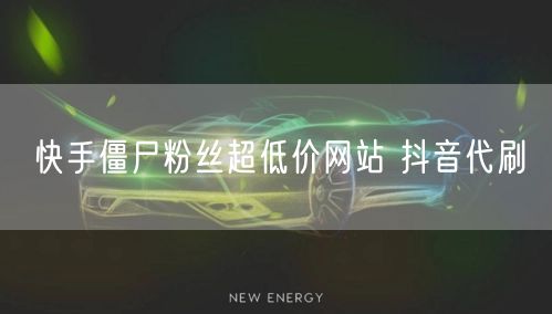 快手僵尸粉丝超低价网站 抖音代刷