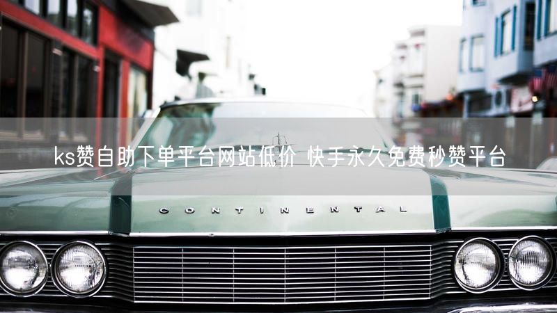 ks赞自助下单平台网站低价 快手永久免费秒赞平台