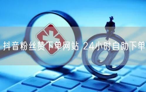抖音粉丝赞下单网站 24小时自助下单