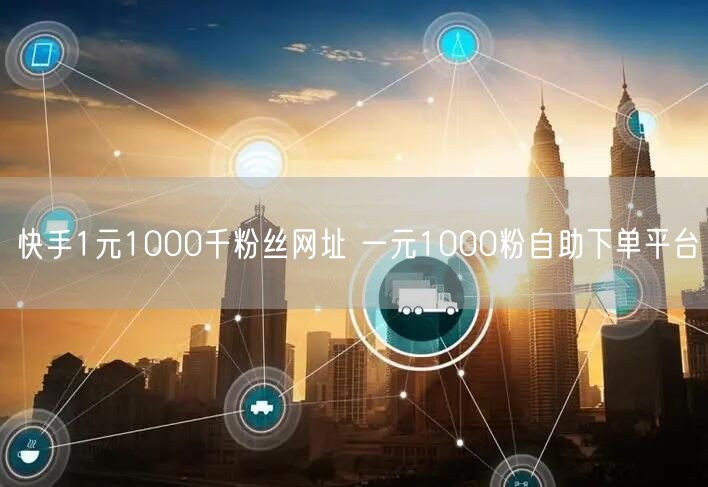 快手1元1000千粉丝网址 一元1000粉自助下单平台