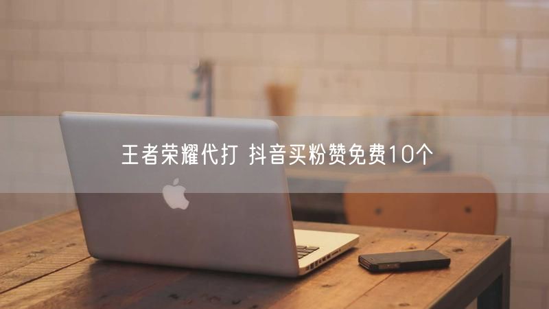 王者荣耀代打 抖音买粉赞免费10个