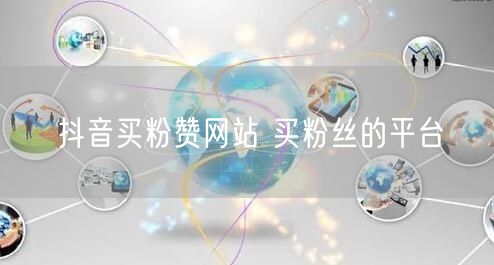 抖音买粉赞网站 买粉丝的平台