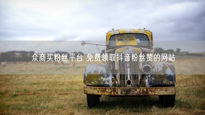 众商买粉丝平台 免费领取抖音粉丝赞的网站