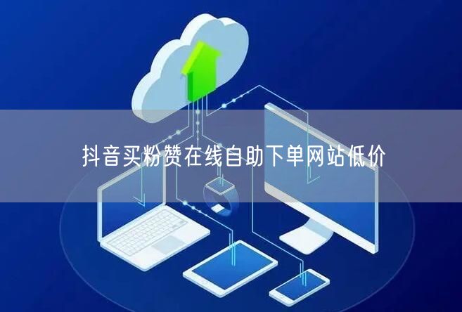 抖音买粉赞在线自助下单网站低价